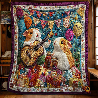 Guines Pig In Party WY2612018CL Quilt