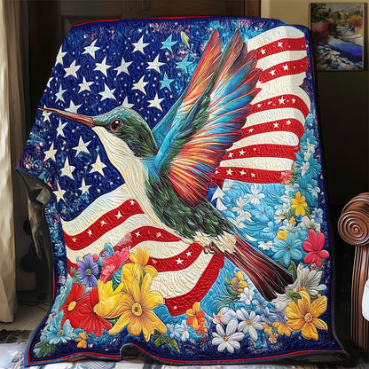America Hummingbird WY2111030CL Quilt