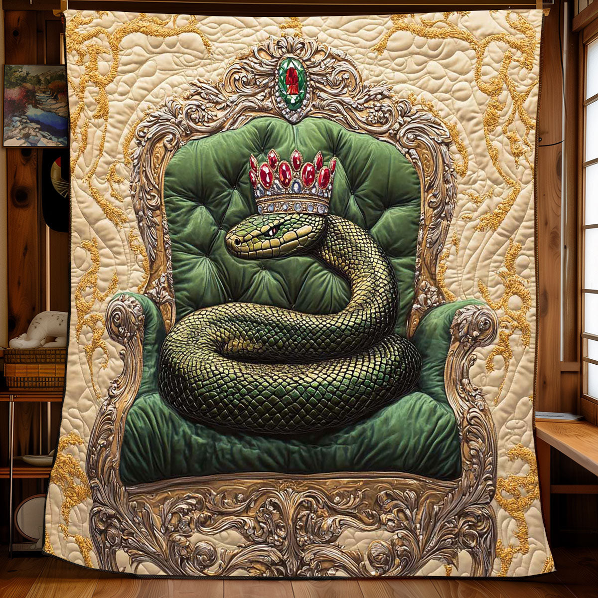 Snake King WP2201045CL Quilt