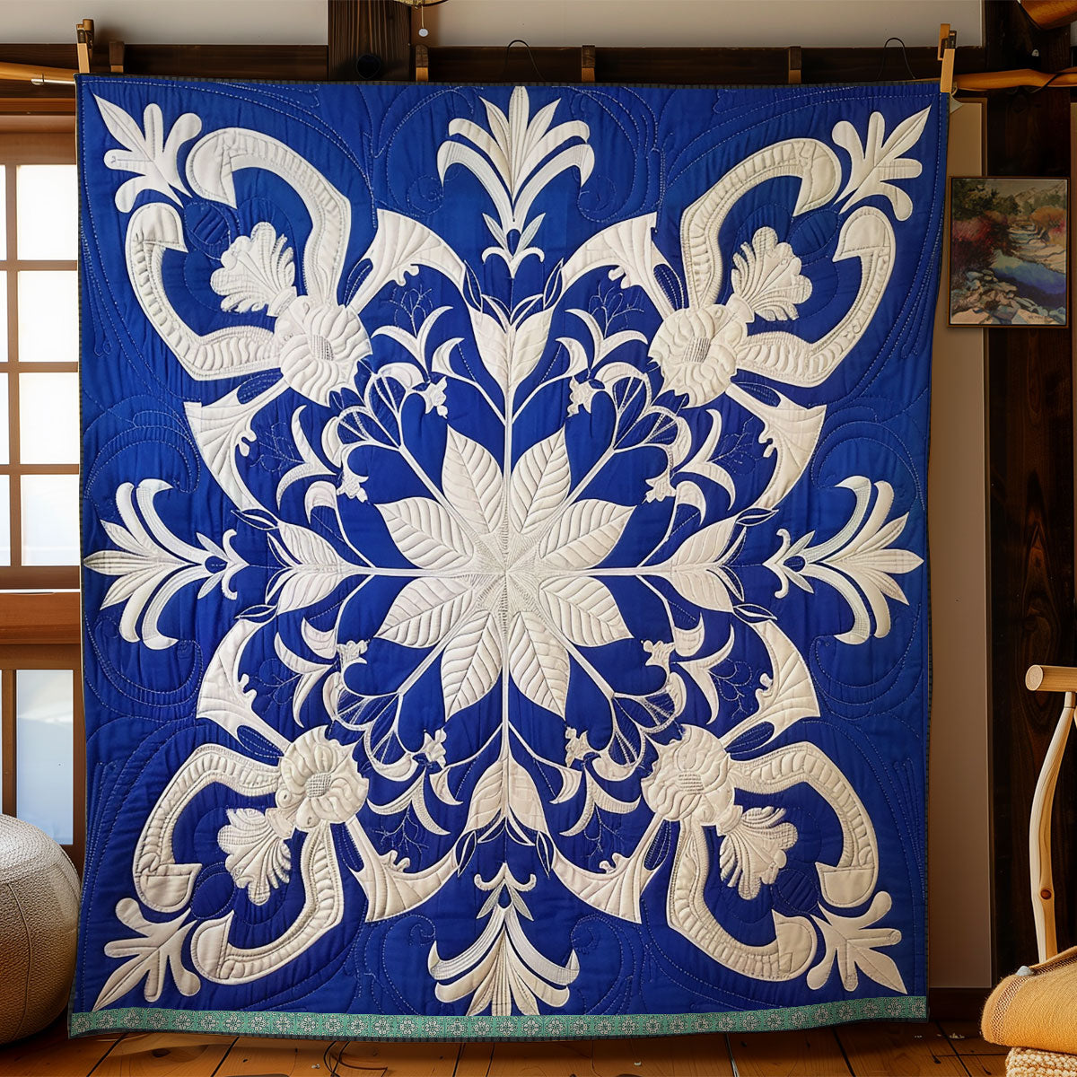 Hawaiian Tranquil Tropics WN1209084CL Quilt