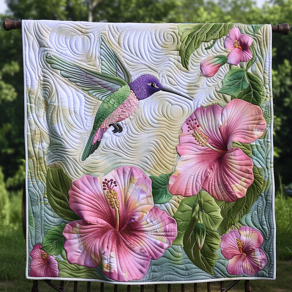 Hummingbird Color WN1909106CL Quilt