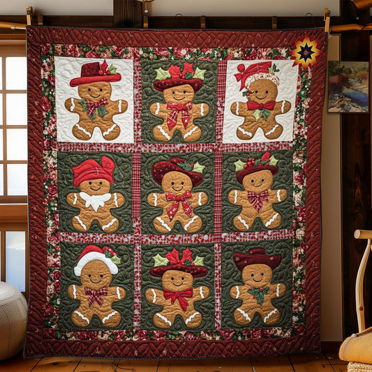 Gingerbread Rodeo WN2211033CL Quilt