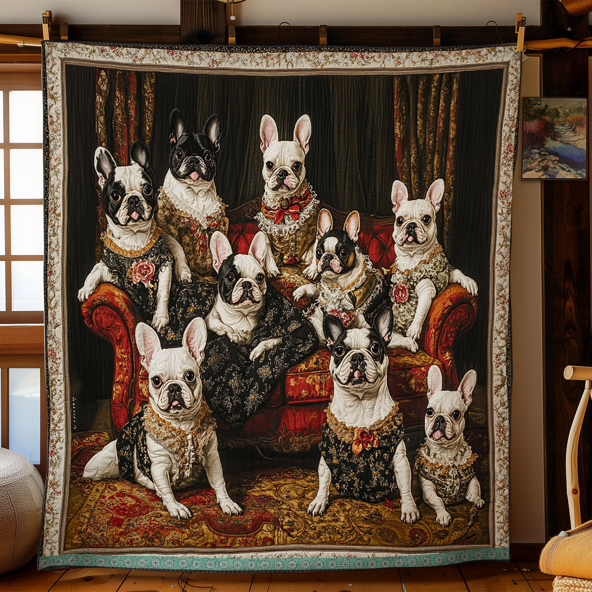 Royal French Bulldog WN2509060CL Quilt