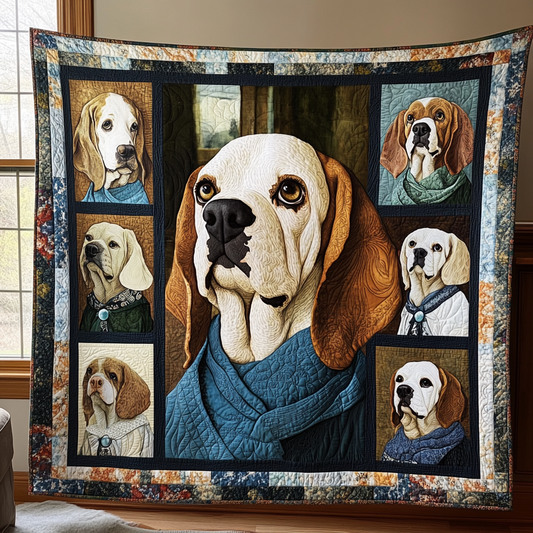 Dutch Basset Hound WN2509108CL Quilt