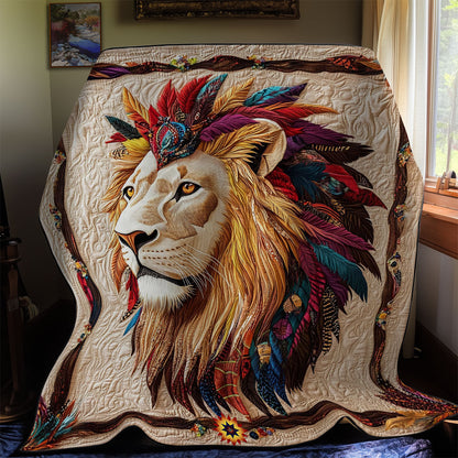 Feather Lion WY2811029CL Quilt