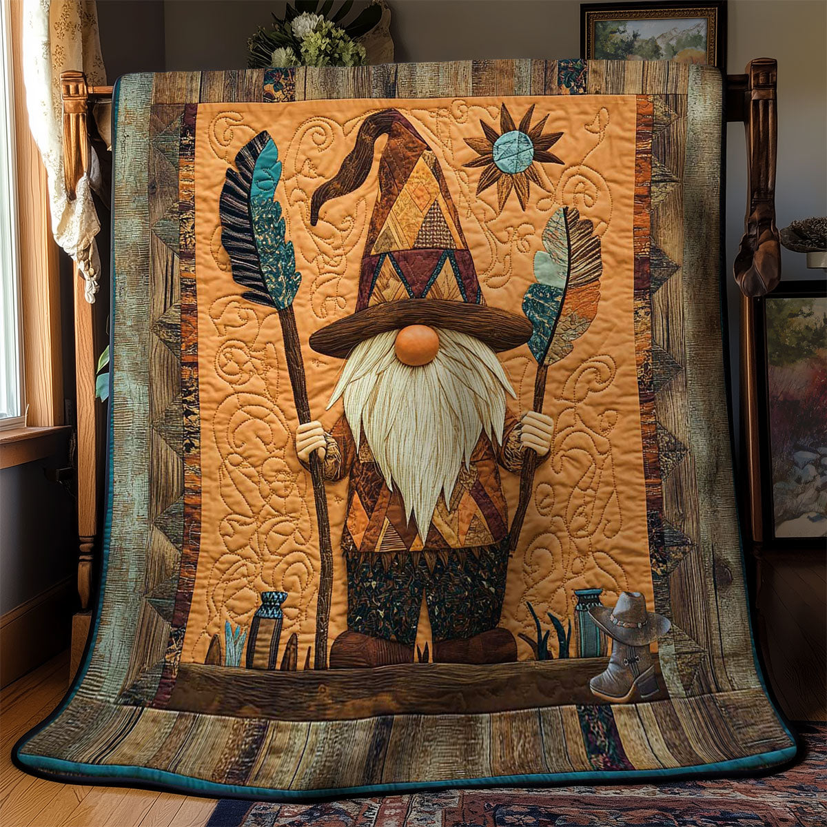 Forest Gnome Magic WN0512024CL Quilt