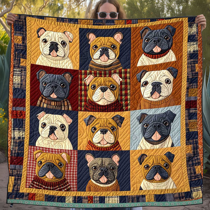 French Bulldog WJ3009007CL Quilt