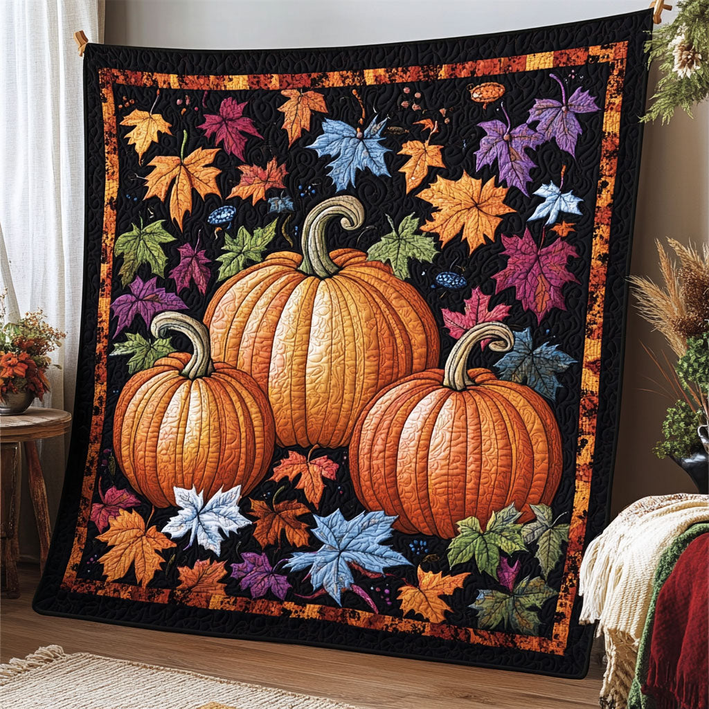 Pumpkin Halloween WT0110003CL Quilt