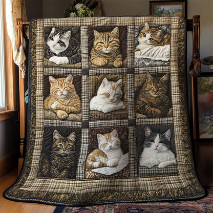 Patchwork Cat Gallery WN0601058CL Quilt