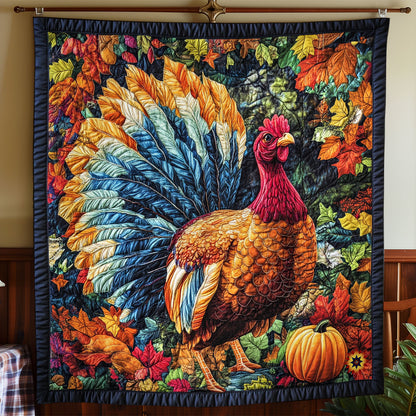 Turkey Thanksgiving Festival WY1911058CL Quilt