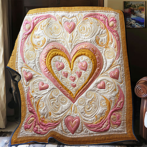 Golden Heart Harmony YR1101010CL Quilt