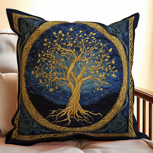 Golden Tree Elegance WX1212126CL Quilt Pillow Case