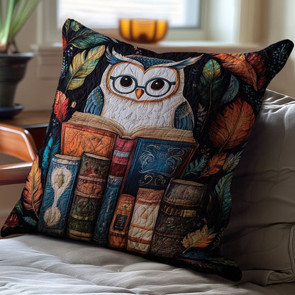 Study Owl WJ3009037CL Quilt Pillow Case