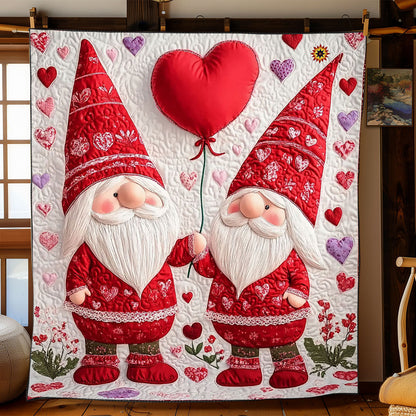 Valentine Gnome WJ2112037CL Quilt