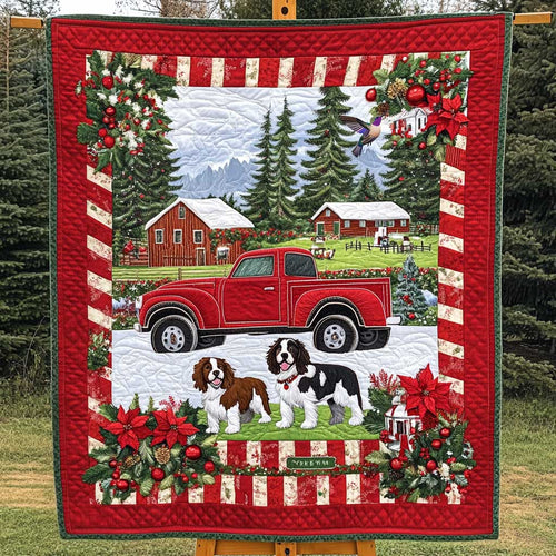 Bernese And Festive Truck Joy WN0810006CL Quilt