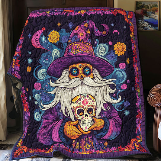 Mystic Gnome And Skull WY2712044CL Quilt