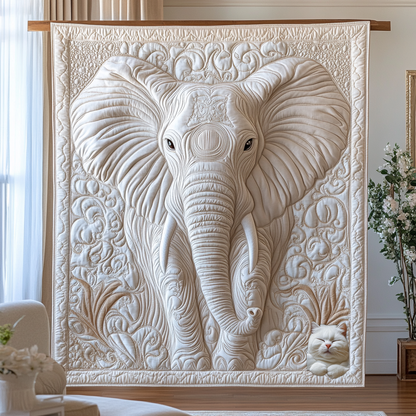 Elegant Elephant WG2112015CL Quilt