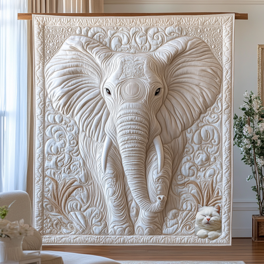 Elegant Elephant WG2112015CL Quilt