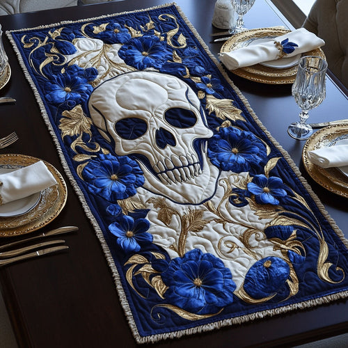 Floré Noir Royale CP0206034CL Quilted Table Runner
