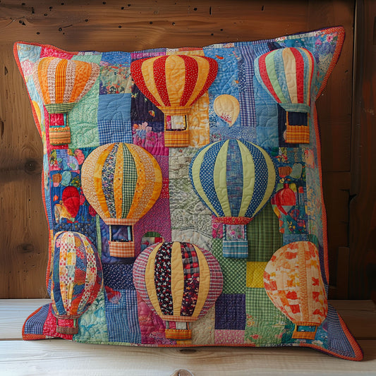 Hot Air Balloon Collection WY2701032CL Quilt Pillow Case