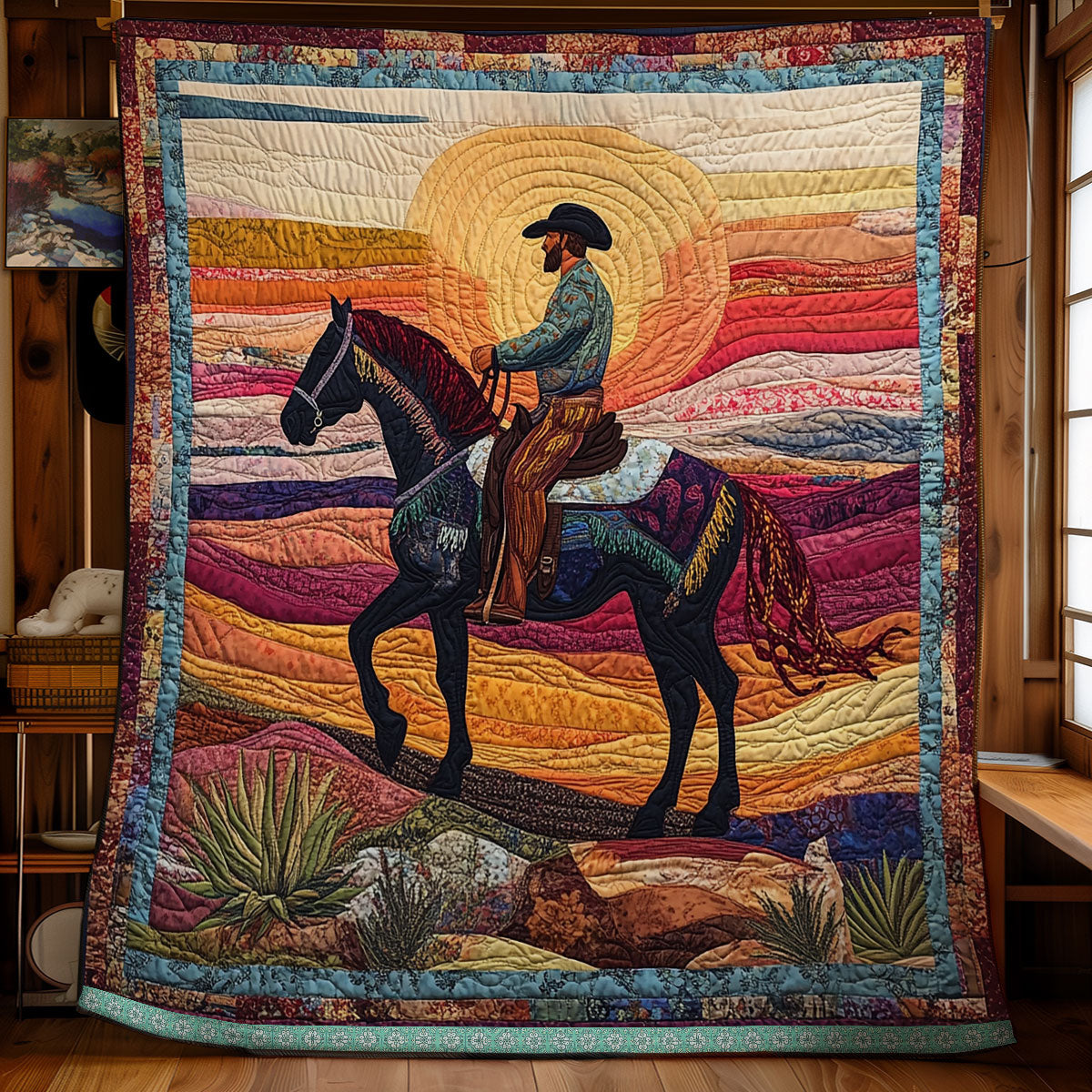 Riding Horse WX0212042CL Quilt