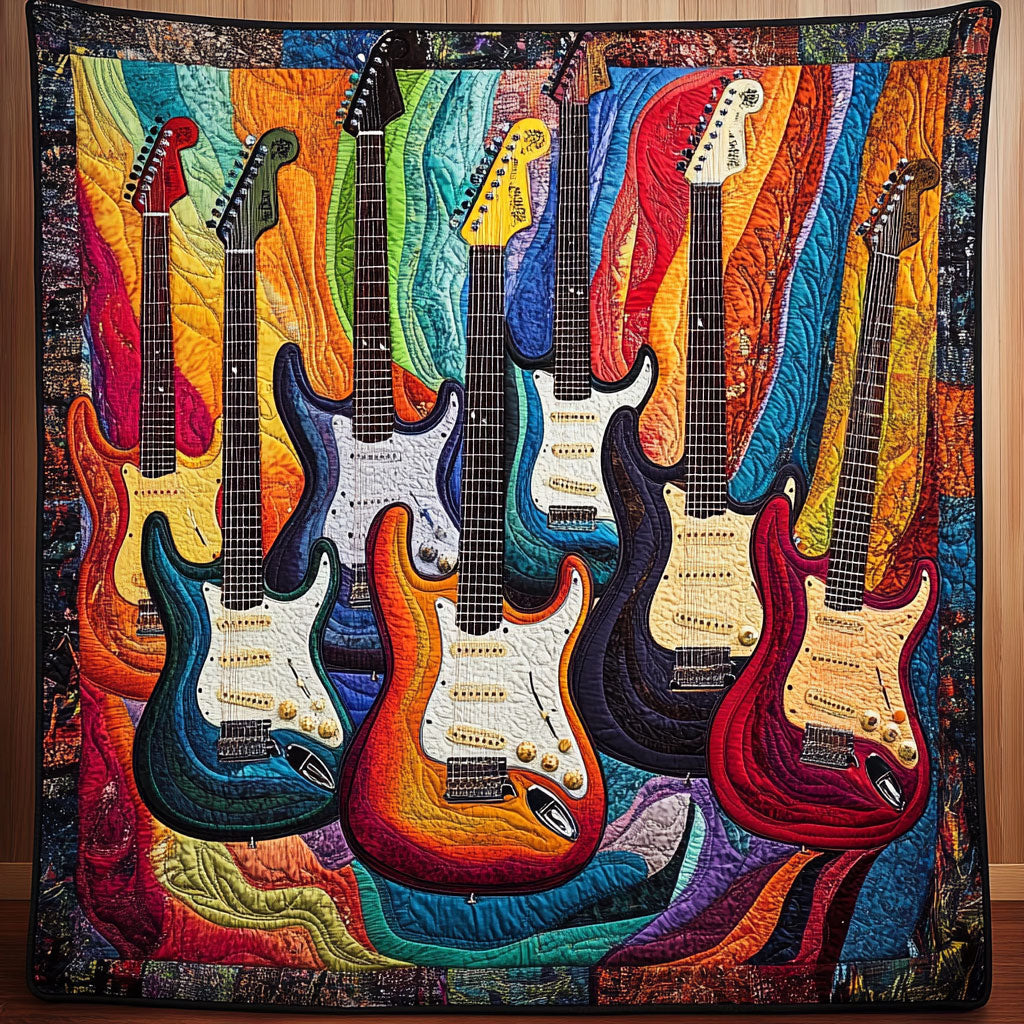 Abstract Electric Guitar WY1902051CL Quilt