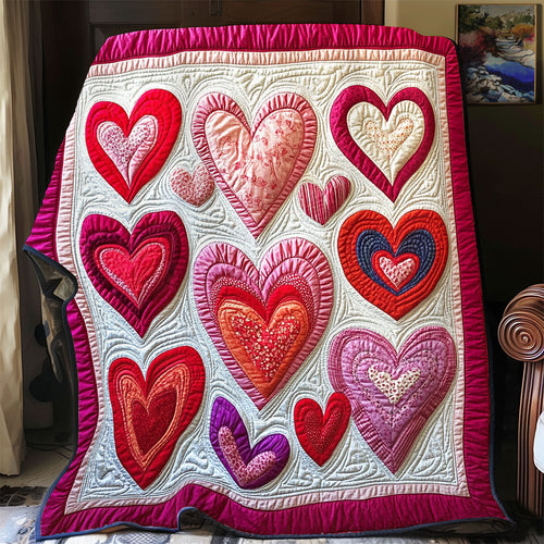Heart Valentine WX0302037CL Quilt
