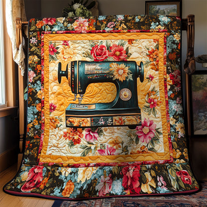 Black Sewing Machine  WY1802002CL Quilt