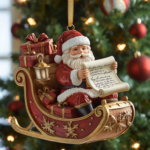 Gift Check CP1810043CL Christmas Ornament