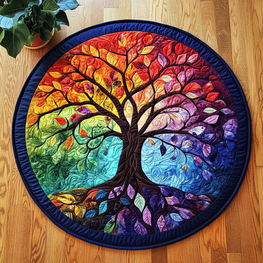 Colorful Spirit CW2205418CL Quilted Round Mat