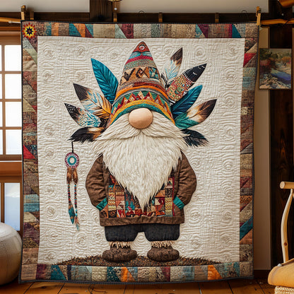 Native American Gnome WY1311010CL Quilt