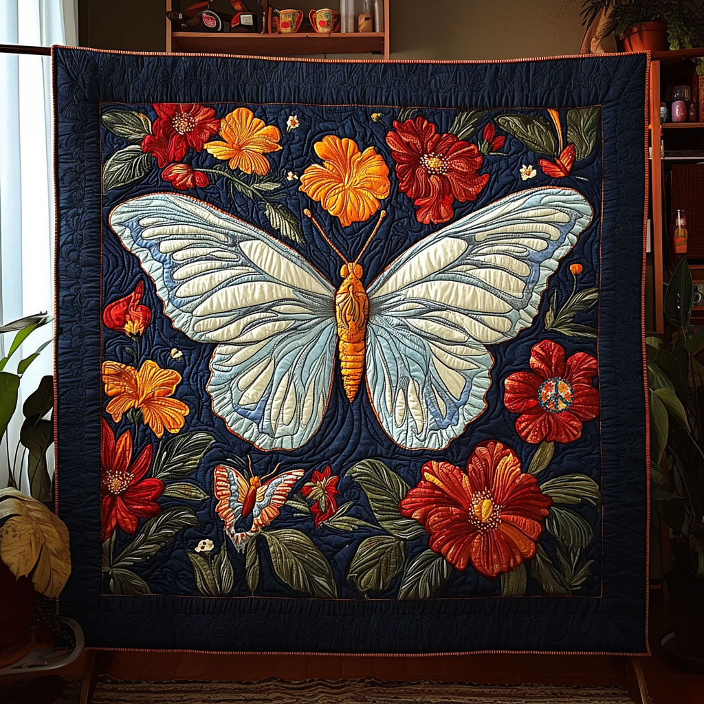 Flower Butterfly WJ2211024CL Quilt