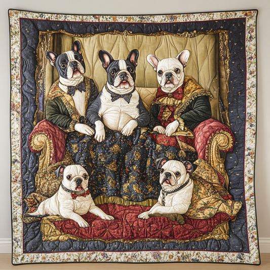 French Bulldog Majesty WN2509061CL Quilt