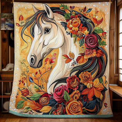 Flower Horse WX1311018CL Quilt