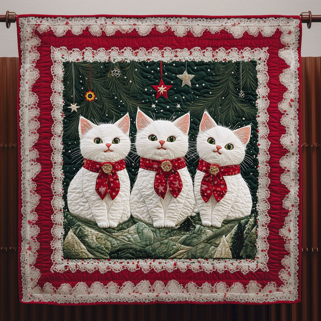 Christmas Cat WJ1911016CL Quilt