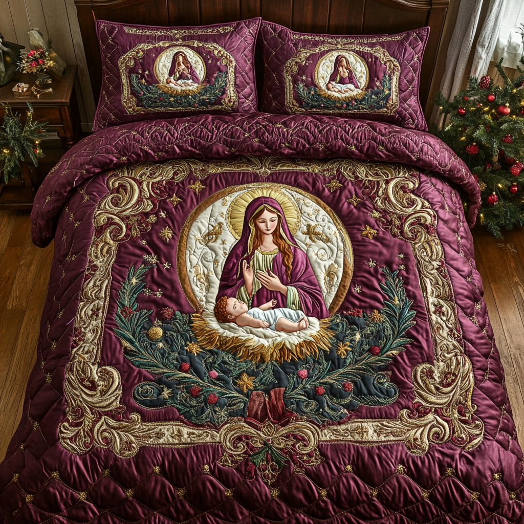 Mary And Baby WY0201013CL Duvet Cover Set