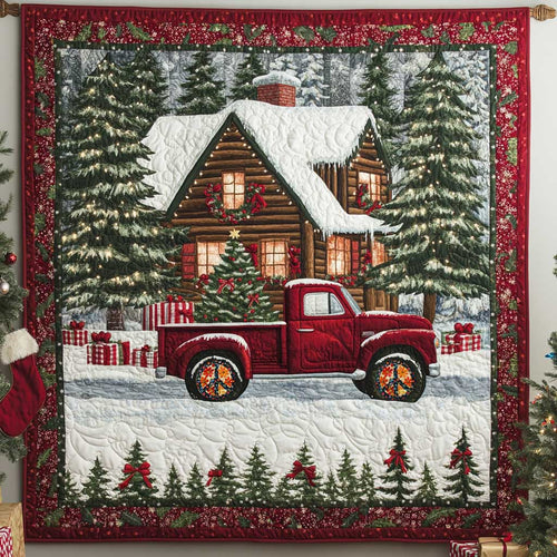 Red Truck Christmas WN0611029CL Quilt