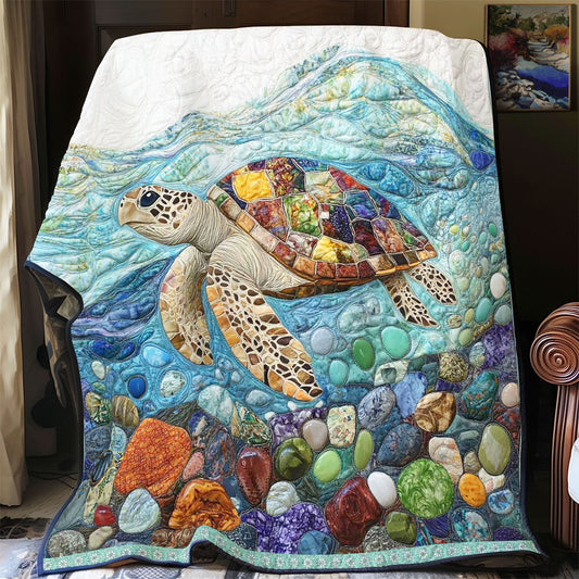 Crystal Sea Turtle WP1311007CL Quilt