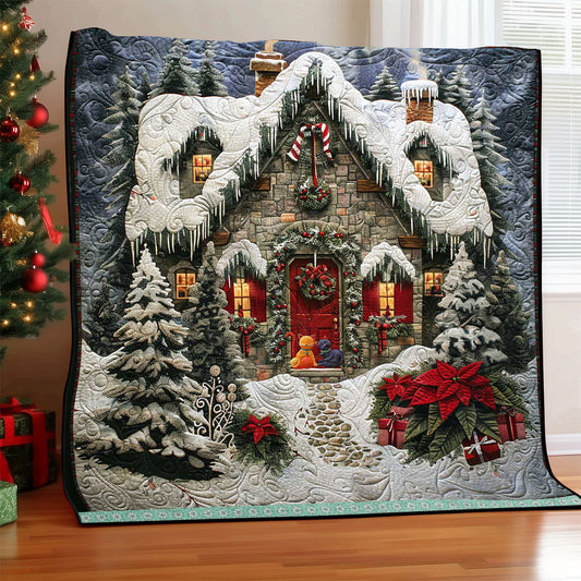 Christmas House Decoration WP3110016CL Quilt