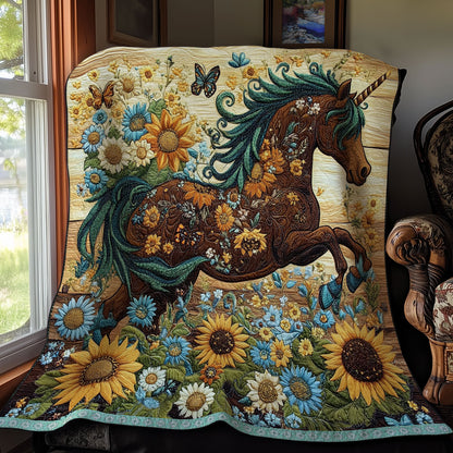 Brown Horse WX1411005CL Quilt