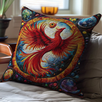 Fire Phoenix WY1412004CL Quilt Pillow Case