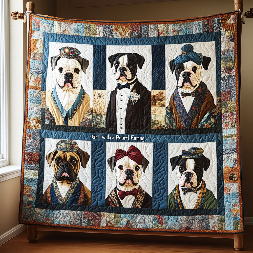 Elegant Bulldog WN2509074CL Quilt