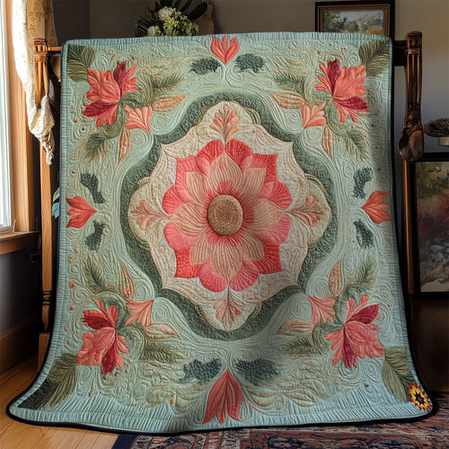 Lotus Bloom WY0811003CL Quilt