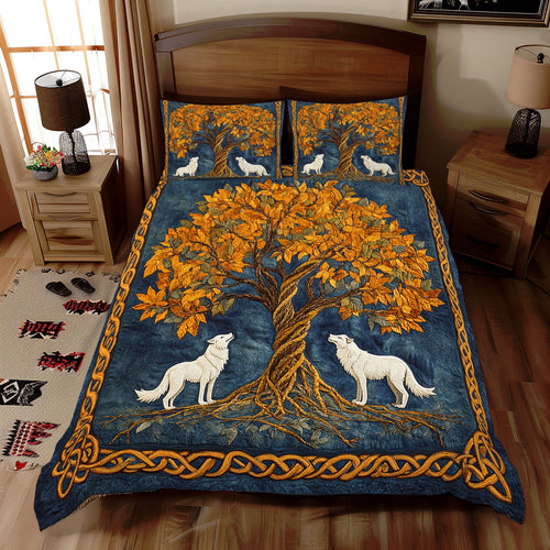 Gold Tree Of Life WX1912068CL Duvet Cover Set
