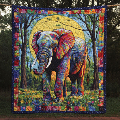 Elephant Forest WT0602004CL Quilt