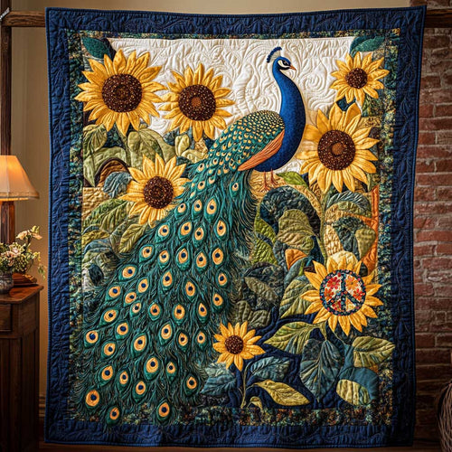 Peacock Splendor WN0711069CL Quilt