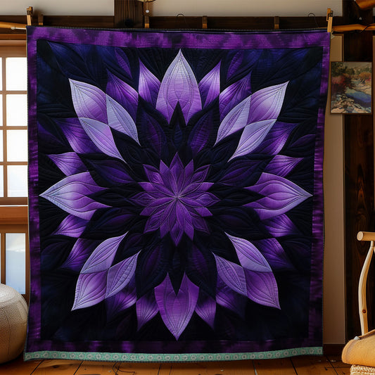 Purple Mystique Bloom WN1309037CL Quilt