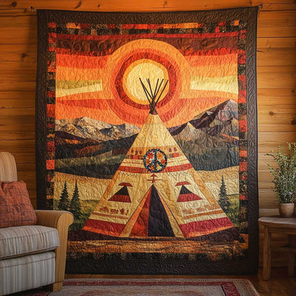 Native American Sunset WN3010004CL Quilt