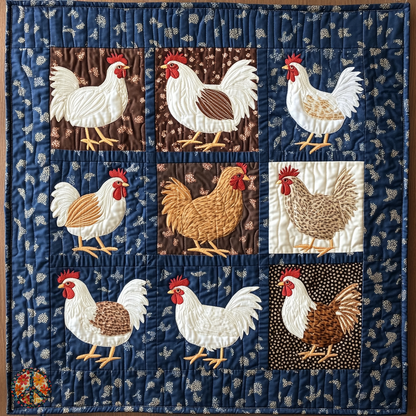 Chicken Breed XR0612006CL Quilt