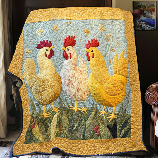 Chicken WX0602028CL Quilt